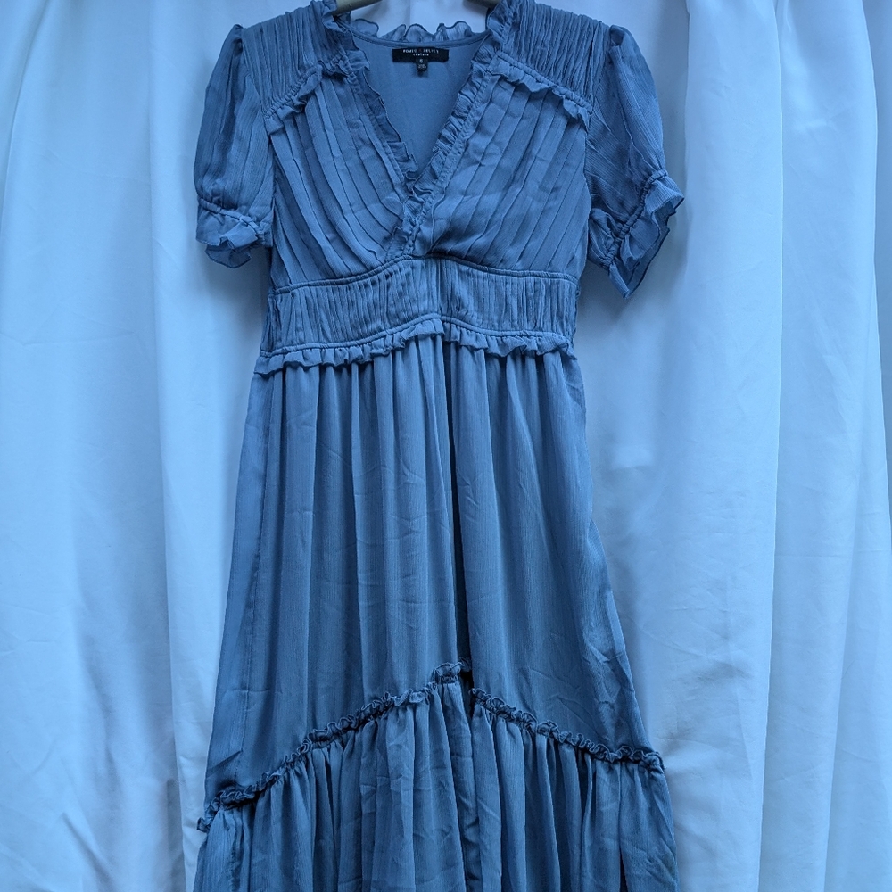 Pale blue Romeo and Juliet dress, size small.